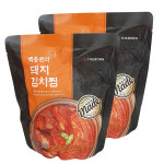 더본 백종원의 돼지김치찜 650g x 2개/아이스포장선택 : 마켓앤홈