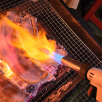 비로르 요리용 부탄가스 토치 캠핑 가정용 휴대용 액화방지 불조절 : 비로르