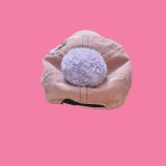 메조 피아노 인디핑크 코듀로이 방울 모자 : 무드브릿지