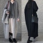 2컬러 와이드 보카시 롱 가 디건 루즈핏 LKO29 8ti 여성 가을 : 쇼핑 is back