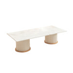 대리석 템바보드거실테이블 1200 낮은소파테이블 원형좌식테이블 : 나비365