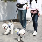 에이미러브즈펫 프리핸즈 강아지 산책가방 고양이 강아지 애견 외출 간식 물병 가방 배변봉투 : 건강한생활82