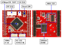 [주식회사 뉴티씨(NEWTC)] AVR MEGA 128 개발보드-소형(AB-M128-B) : 주식회사 원포인트