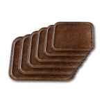 돌산멜라민 화이바 쟁반-초코 3호 : 그릇왕