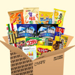 간식대장 버라이어티팩 16종 단짠간식 골라먹는 재미 사무실간식 과자선물세트 : 샌드박스 스토어