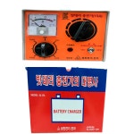 15A 배터리충전기 차량용배터리, 다용도 12V/24V겸용 국산(성진전기 SJ-15A) : 이툴저툴