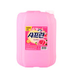 대용량 샤프란 핑크센세이션 20L 섬유유연제 세탁세제 헹굼세제 빨래세제 : 수민마트
