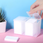 투명 화장솜 케이스 보관함 2구 : 투씽몰