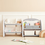 베네베네 당근 유아 아기 전면 책장 책꽂이 정리대 수납함 : 다온에스엘