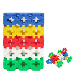 대형 와플블럭 토이맨 대형사각블럭 50p 십자 블록놀이 유아 어린이 돌봄 늘봄 교구 : 토이맨