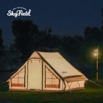 스카이필드 에어 하우스 6.3㎡ 면텐트 (SF-TE-050) / 감성 캠핑 그늘막 타프 방수 쉘터 글램핑 피크닉 면 장박 : 미티어소원