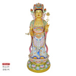 입상관음(칠보) 3자 좌대7치 : 주문진불교사