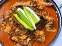 [동막골시래기마을] 시래기 토종닭볶음탕 : 동막골 시래기마을