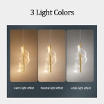 PC방 식탁 인테리어 LED 경관 거실등 바 라인 조명 북유럽 led 펜던트 실내 홈 침대 옆 거실 장식 통로 현대 매달려 램프 : 제이엠에스몰