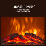 벽난로 히터 감성 미니 온풍기 탁상용 불멍 캠핑 장박 차박 난로 인테리어 무드등 : 요기요스토어
