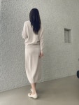 홀가먼트 메탈릭 H스커트 : 아임리본