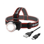 Gritin 2000L LED 헤드 램프 모션 센서 4 모드 G1352 : 두토마켓