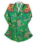 무속용품,신복 - 십장생 당의 - 남색, 홍색, 초록, 분홍, 황금, 흰색 : 염주이야기