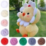 바늘 펠팅 키트 양모 펠트 도구 수제 펠트 공예 만들기 패브릭 펠트 울 섬유 펠트 패브릭 재료 DIY : 데일리쏙B