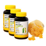 어린이비타민B 영양제 구미 비타민C아연 나이아신 3통 10대 20대 30대 어린이 아동 아이 직장인 간식 젤리 : 영봄