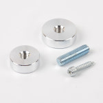 알루미늄 아크릴 볼트 다보 알루미늄 상부 헤드 15x8mm : 꾸밈닷컴