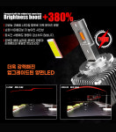 싼타페DM D3S LED 전조등 상향등 하향등 안개등 헤드램프 : 송라이트