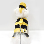 강아지 꿀벌 모자+조끼 하네스세트 : 호나미네