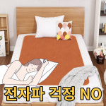 전자파없는전기매트 침대용 2인용전기장판 전자파차단 캠핑용 전자요 차박 한일의료기 : 다있설