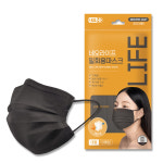 네오라이프 일회용 미세먼지 마스크 국내생산 성인용 베이지 10매입 5개 : 대상메디칼