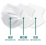 네오라이프 일회용 미세먼지 마스크 국내생산 10매입 L(대형), 시크블랙, 20개 : 대상메디칼