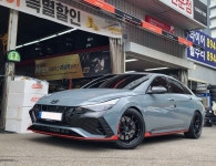 엔케이 ENKEI PF01 18인치 휠 맷블랙 아반떼N 벨로스터N 아반떼스포츠 : 휠타이어8949