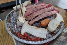 맥반석석쇠 캠핑바베큐그릴화로 숯불 휴양림 일회용화로 삼겹살불판 비비큐 미니맥반석석쇠 245 : 엘와이컴퍼니
