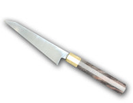 풍천도 스텐레스 창칼 낚시칼 금장 팔각흑단손잡이 횟칼 숫돌마무리연마포함 오로시칼 : 칼가네