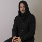 [테스터먼트 TESTAMENT] Cable hood cardigan (Black) : 테스터먼트