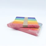 아이스바 나무막대 하드 스틱 4종류 만들기재료 중 대 나무 혼합 : Dongsung