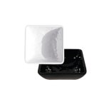 KORDCO 코드코멜라민 하이젬 화이트 블랙 단초장기 SD75HG : 도도한 그릇