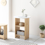 원목 원형 식탁 1인 세트 의자추가 가능 600 : 찐이다