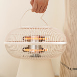 소싱 360도 썬히터 감성난로 전기 난로 히터 거실 카페 원룸 캠핑 스토브 : 포시즌스토어