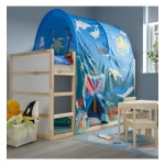 이케아 쿠라 베드텐트 해양동물 패턴 놀이 난방 텐트 : 라이팡코스