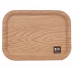 아보르 논슬립 사각쟁반 트레이 나무무늬 우드 PC : 냉장고박사