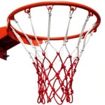 2개 농구대 그물망 네트 학교 운동장 대학 코트 실내 실외 체육관 강당 : 이스트코스트서프클럽