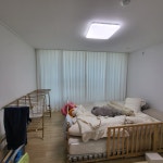 진해 신항 이지더원 아파트 촤르르  쉬폰커튼으로 분위기 : 데코인 홈