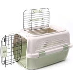 켄넬 캐리어 산책가방 케이지 기내용 대형견 고양이 탁송함 항공상자 강아지 : 이은사