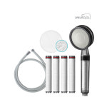 대림바스 디클린 샤워기+리필필터+세라믹볼+샤워호스(그레이) SET : 대림몰