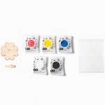 민화샵 나무팽이 클레이포함 클레이세트 만들기재료 팽이심포함 클레이아트 만들기키트 꾸미기 전통놀이 : 꼼지락만들기