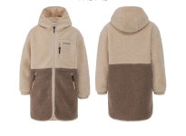 컬럼비아키즈 공용 베이지 양털 롱 플리스 후드 집업 자켓 후리스 방한 긴기장 뽀글이 캠핑 : 앨리스  상점