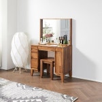 HZ291 멀바우 원목 화장대 세트 : 만가지쇼핑몰