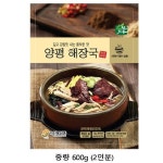 스윗 자연깃든 양평해장국 600g 1팩 소 선지 즉석 누구나 : 마켓디에이알