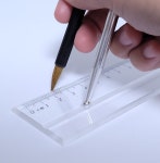 60cm 대형 자 선긋기용 책가도자 책가도 : 화원방