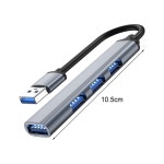 휴대용 고속 USB 2.0/3.0 4 포트 도킹 스테이션 컴퓨터 용 5Gbps 허브 분배기 확장기 : 모두의셀러1
